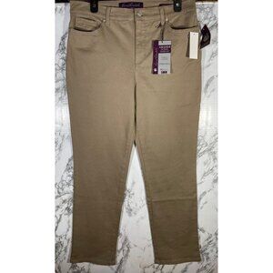 Gloria Vanderbilt Amanda Tapered Leg Classic Rise Jeans 12P Average  Hazelnut